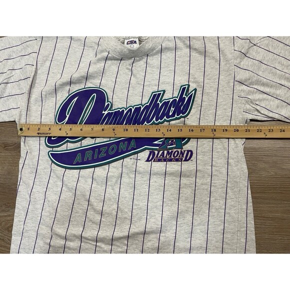 Vintage CSA Nutmeg Mills Arizona Diamondbacks 1998 Baseball T Shirt Sz Large MLB - Picture 5 of 7